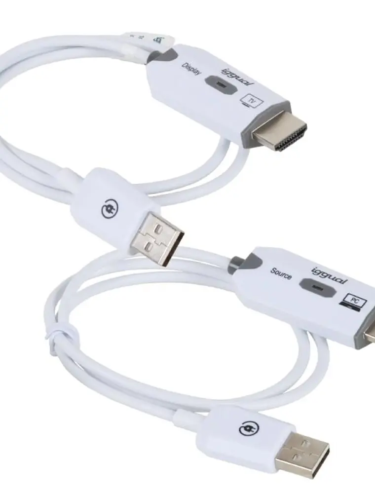 iggual Transmisor y receptor HDMI FHD inalámbrico 1