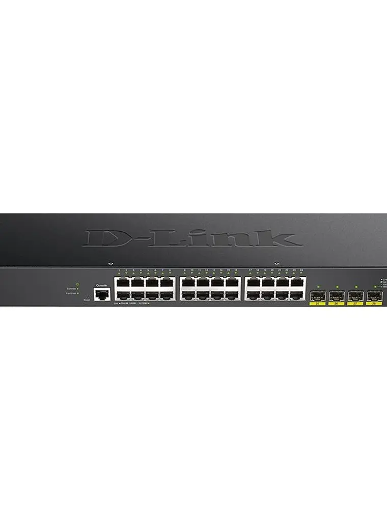 D-Link DGS-1250-28X/E Switch 24xGB+4x10G SFP+ 1