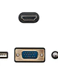 Nanocable Conversor VGA+Audio a HDMI M-M 1,8 m - Miniatura 2