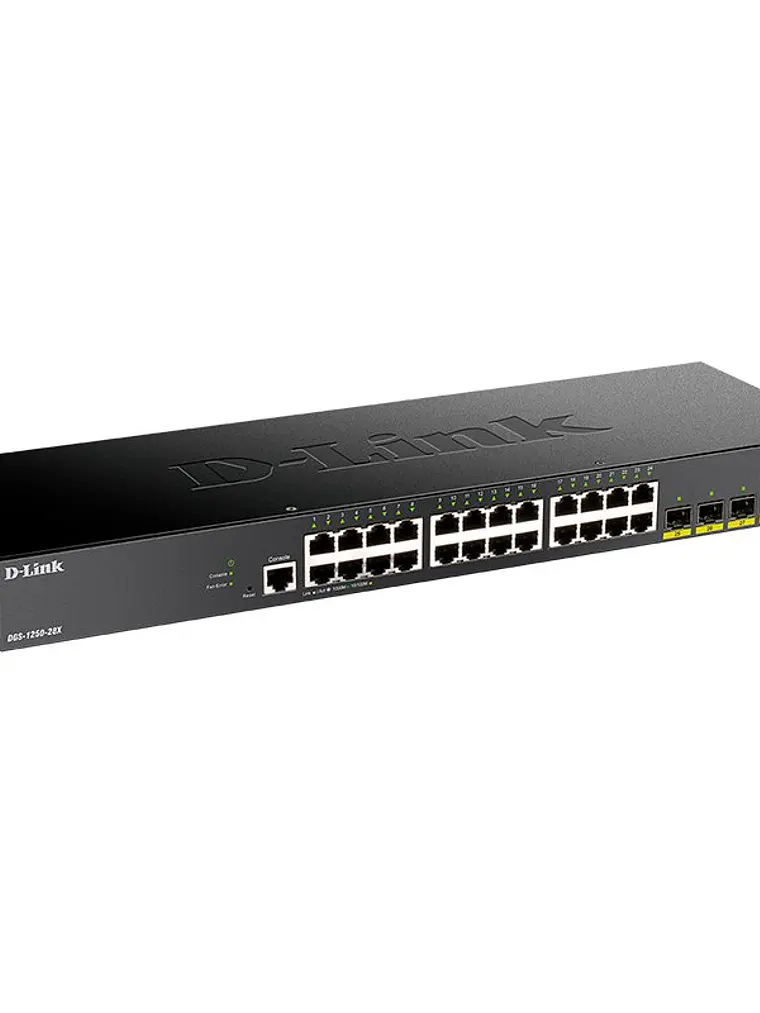 D-Link DGS-1250-28X/E Switch 24xGB+4x10G SFP+ 2