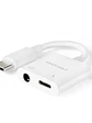 Nanocable Adaptador USB-C a Jack+USB-C/H PD 60W - Miniatura 1