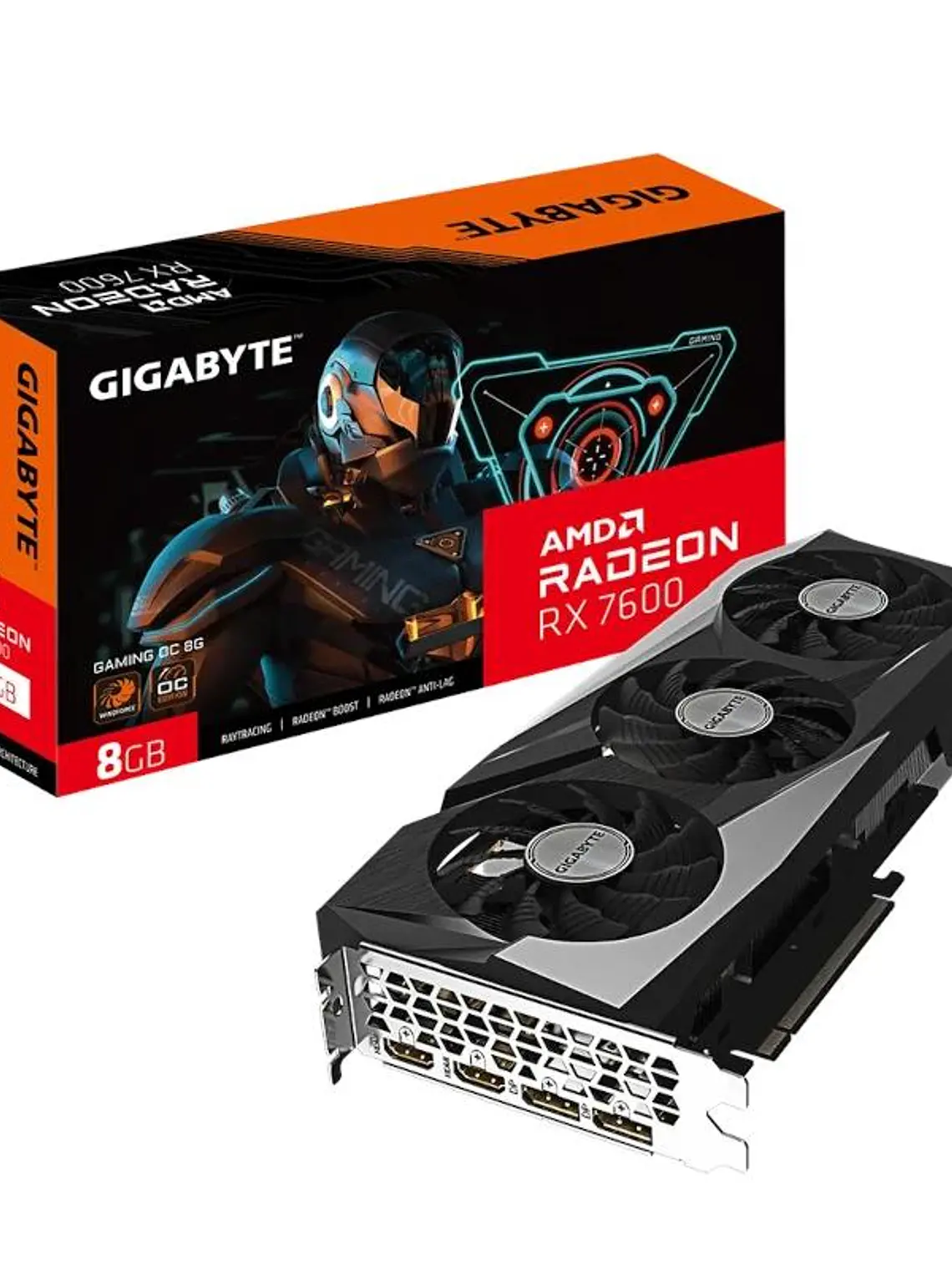 Gigabyte VGA AMD RX 7600 GAMING OC 8GB 4