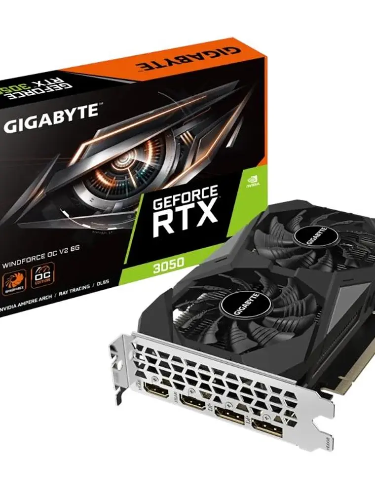 Gigabyte VGA NVIDIA RTX 3050 WF OC V2 6G DDR6 1