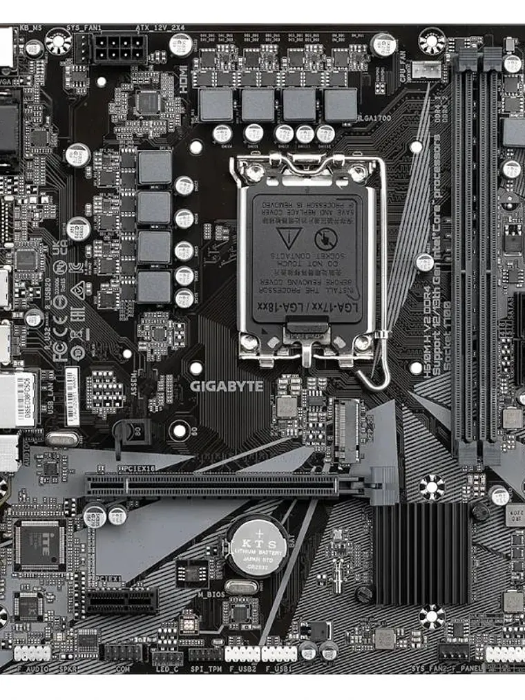 Gigabyte Placa Base H610M H V2 DDR5  mATX 1700 2