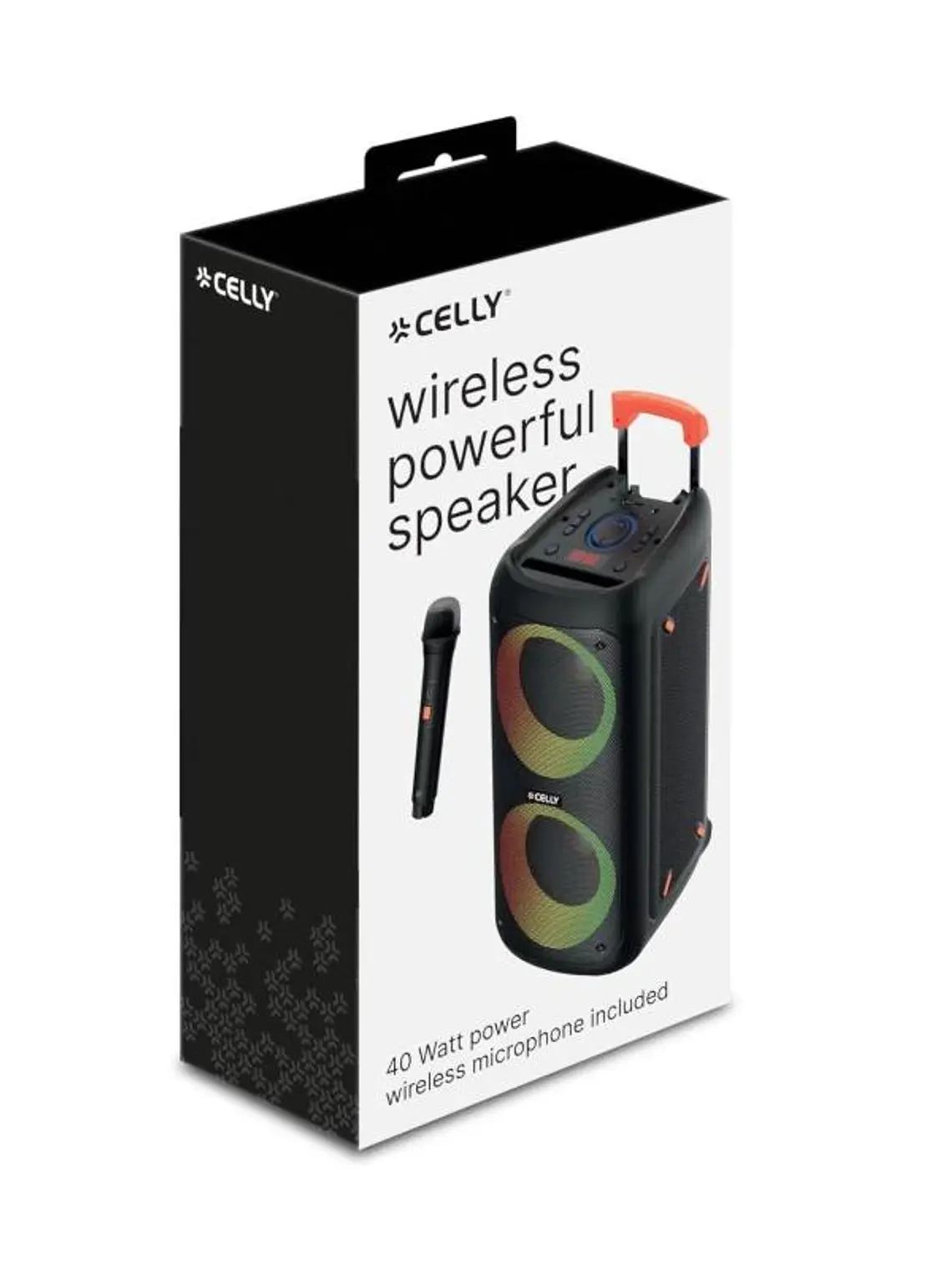 Celly Altavoz + Micrófono Inalámbrico 40W 4