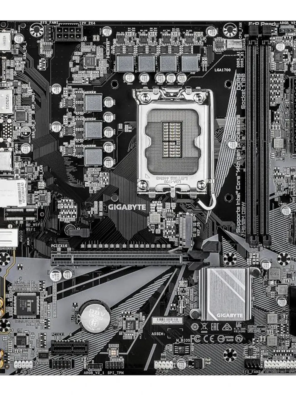 Gigabyte Placa Base H610M D3W DDR5 mATX 1700 2