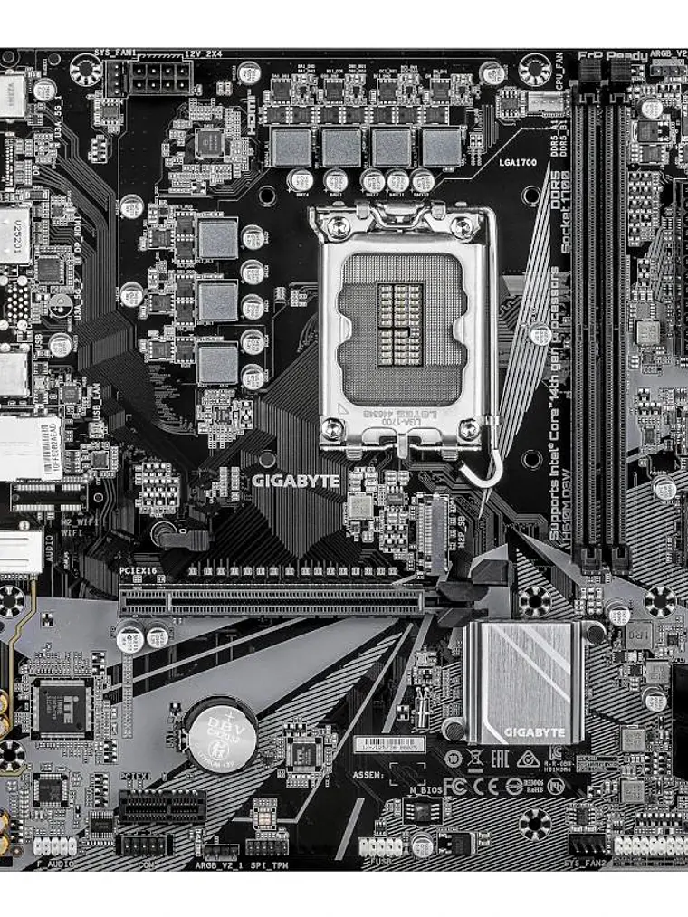 Gigabyte Placa Base H610M D3W DDR5 mATX 1700 2