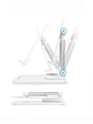 Tooq Soporte mesa tablet hasta 13