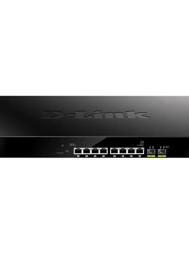 D-Link DMS-1100-10TP Switch 8x2.5GbE PoE 2xSFP+ 1