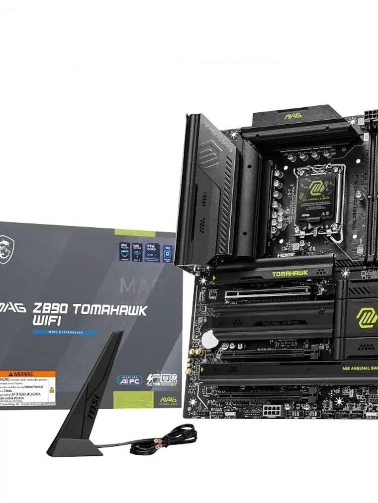 MSI Placa Base MAG Z890 TOMAHAWK WIFI ATX LGA1851 1