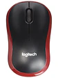 Logitech Ratón Inalámbrico M185 Rojo - Miniatura 2