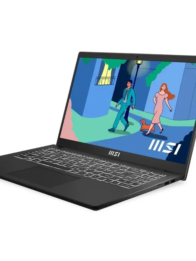 MSI Modern 15-485XES AMD R7-7730U 16 1TB DOS 15.6