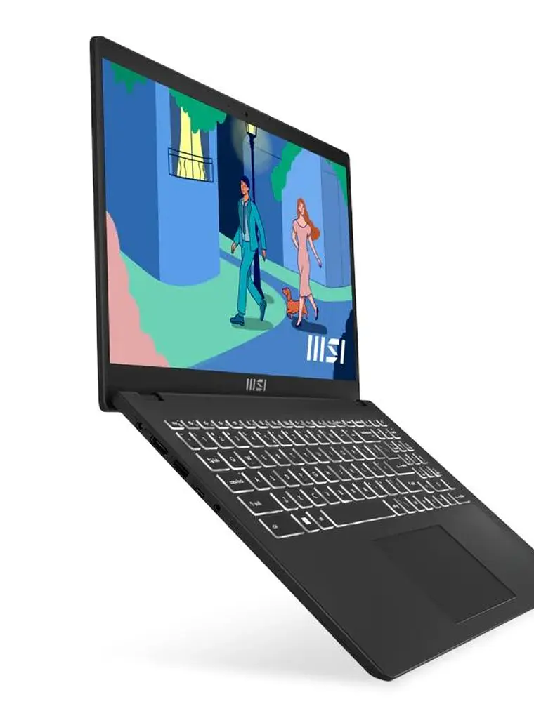 MSI Modern 15-485XES AMD R7-7730U 16 1TB DOS 15.6