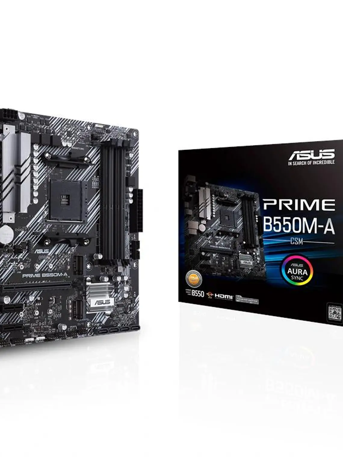 ASUS Placa Base PRIME B550M-A mATX AM4 2