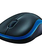 Logitech Ratón Inalámbrico M185 Azul - Miniatura 2