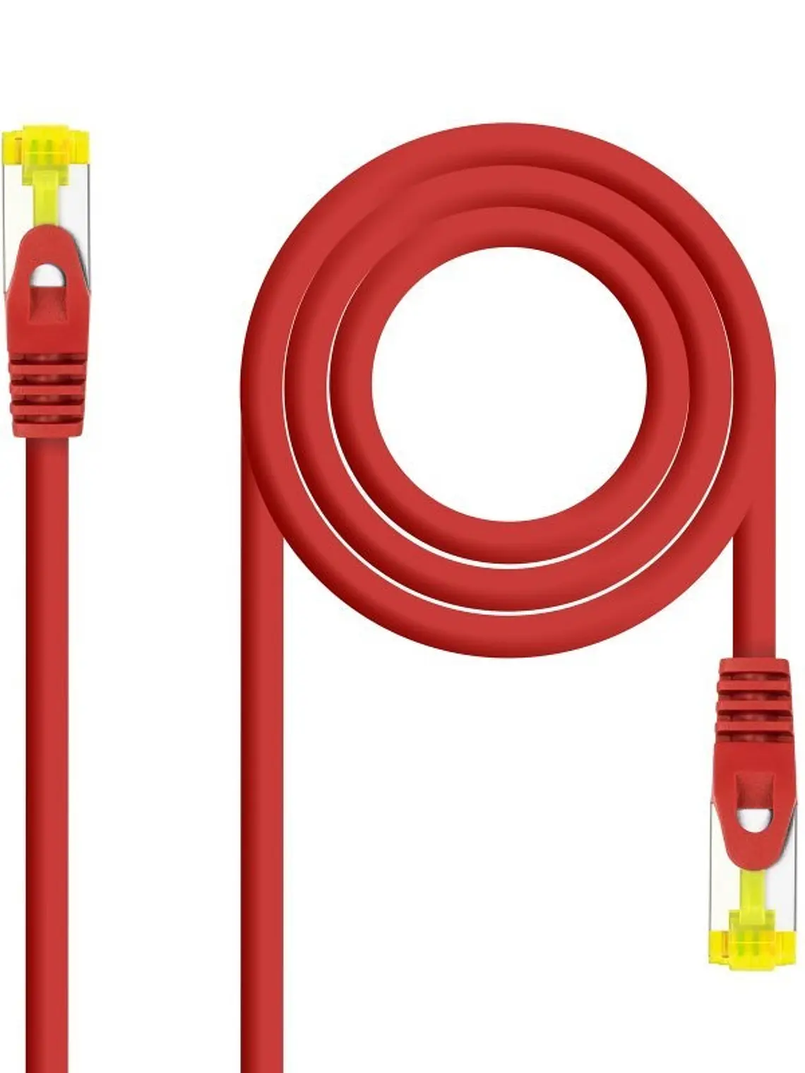 Nanocable Latiguillo Cat. 6A LSZH/SFTP 2M Rojo 1