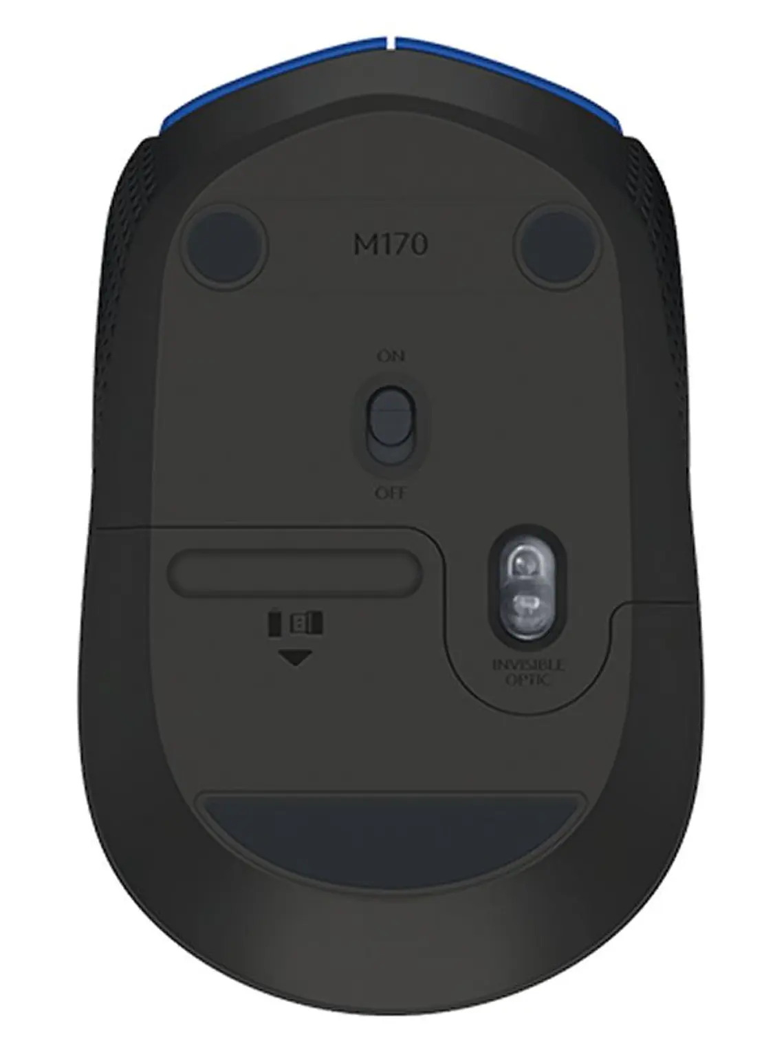 Logitech M171 Ratón Inalámbrico 1000 dpi Azul 4