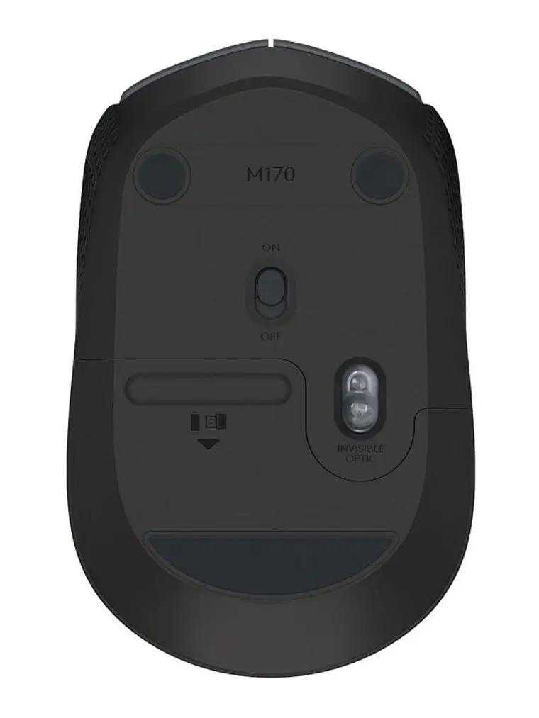 Logitech M171 Ratón Inalámbrico 1000 dpi Neg/Rojo 2