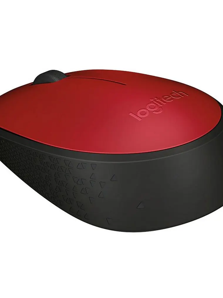 Logitech M171 Ratón Inalámbrico 1000 dpi Neg/Rojo 4