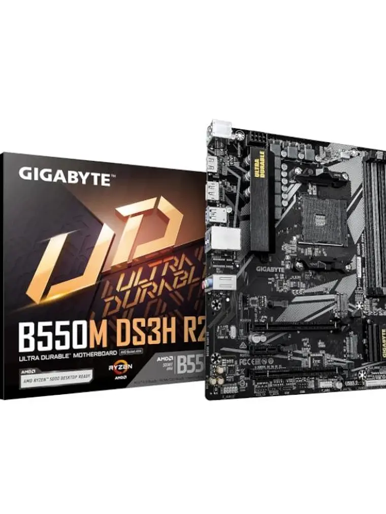 Gigabyte Placa Base B550M DS3H R2 mATX AM4 1