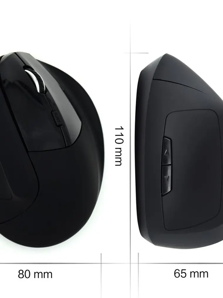 Ewent EW3158 Ratón Wireless Vertical 1600 dpi 3