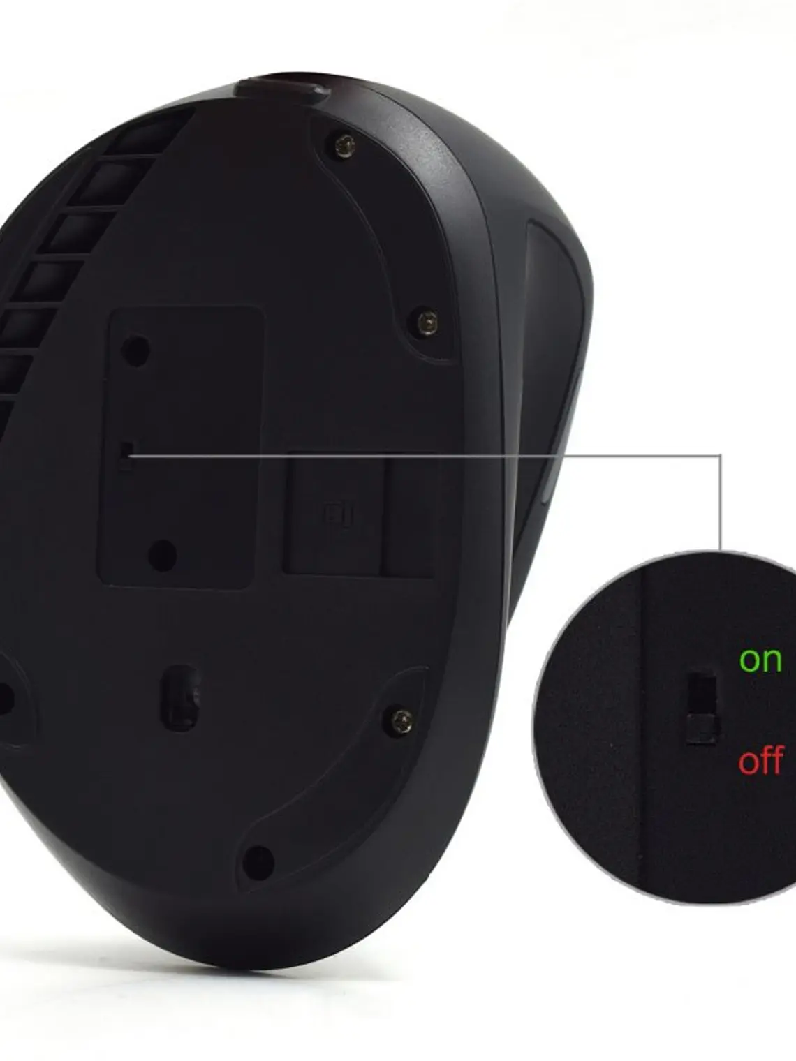 Ewent EW3158 Ratón Wireless Vertical 1600 dpi 4