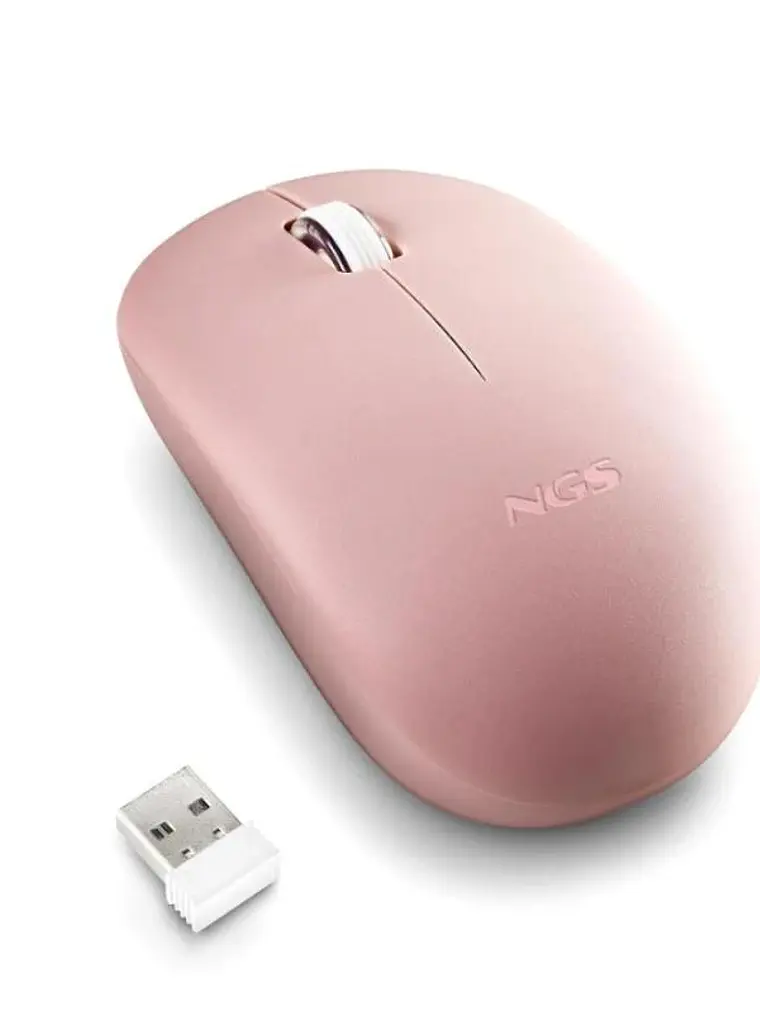 NGS Raton Fogpro Inalambrico Rosa 3