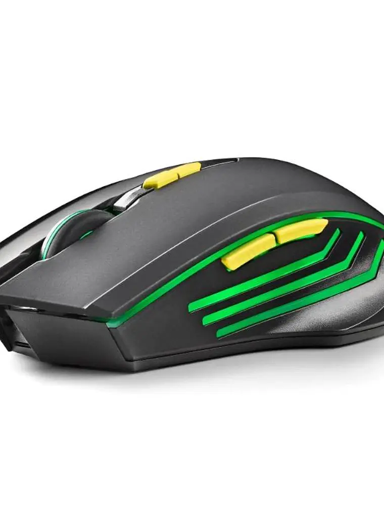NGS RATON GAMING INALAMBRICO CON LUCES LED 3