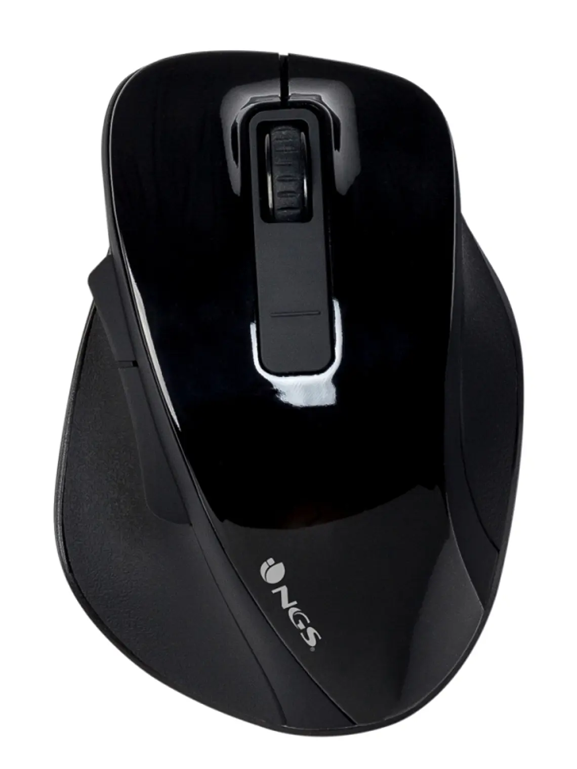 NGS Ratón Inalámbrico 2.4 GHz BOWBLACK16000DPI Neg 1