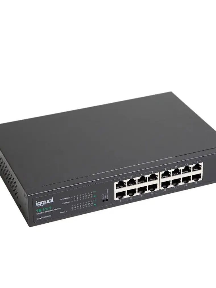 iggual Switch Gigabit 16 puertos 1000Mbps GES16000 2