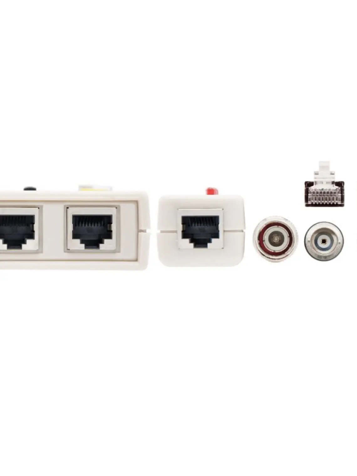 Nanocable Testeador cable RJ11/RJ12/RJ45, coaxial 2