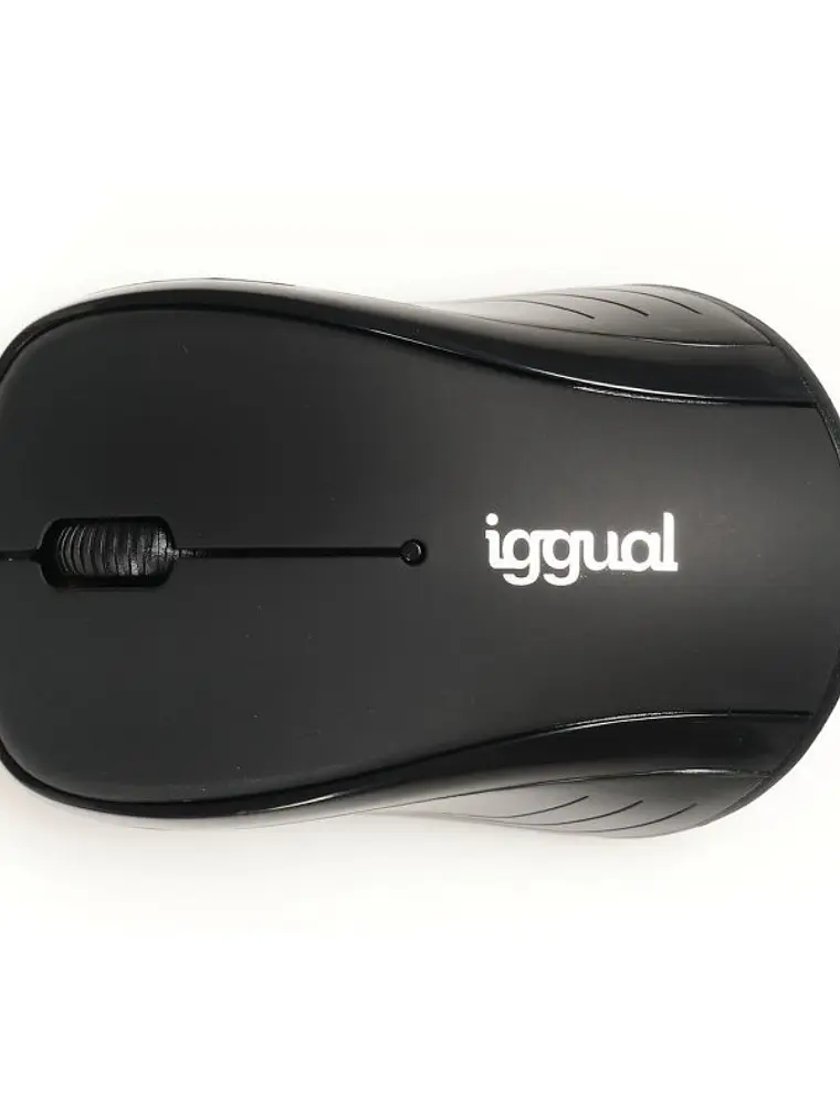 iggual Ratón inalámbrico WOM-BASIC-1600DPI negro 1