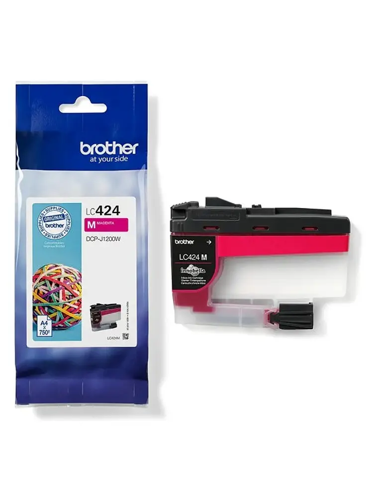 Brother Cartucho LC424M Magenta 1