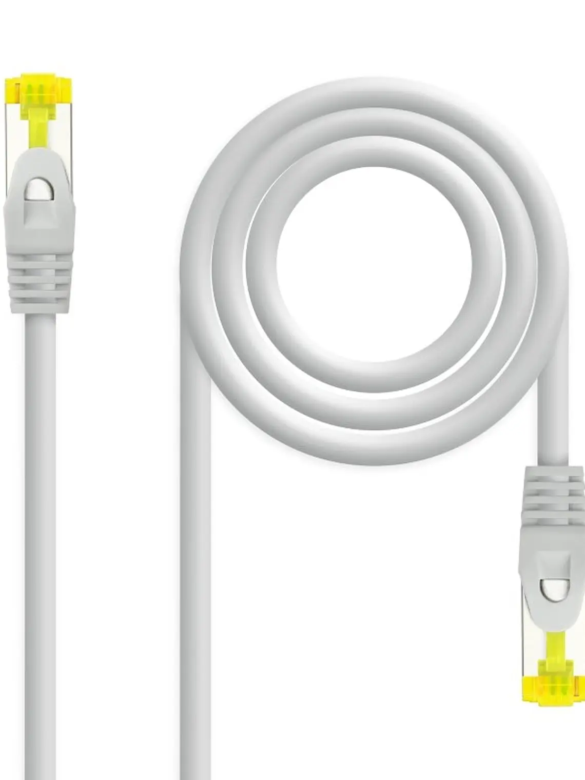 Nanocable Latiguillo Cat. 6A LSZH/SFTP 1,5 M Gris 1