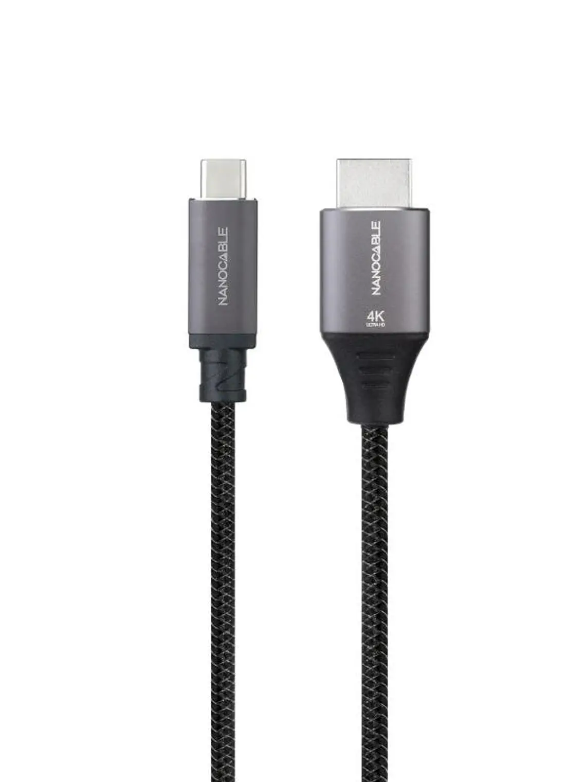 Nanocable Cable USB-C/M -HDMI/M 2.0 4K 60Hz 1.8M 1