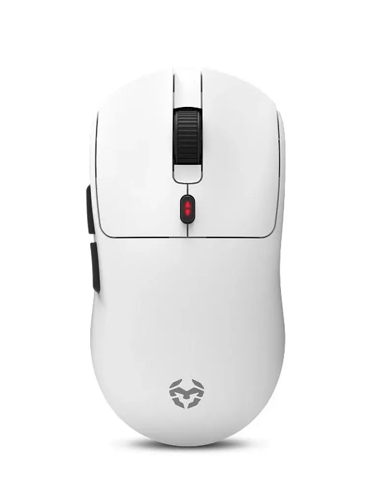KROM KLEVER Raton gaming superligero wireless Blco 1