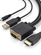 Aisens Cable Conversor SVGA y Audio a HDMI 1.5m - Miniatura 3