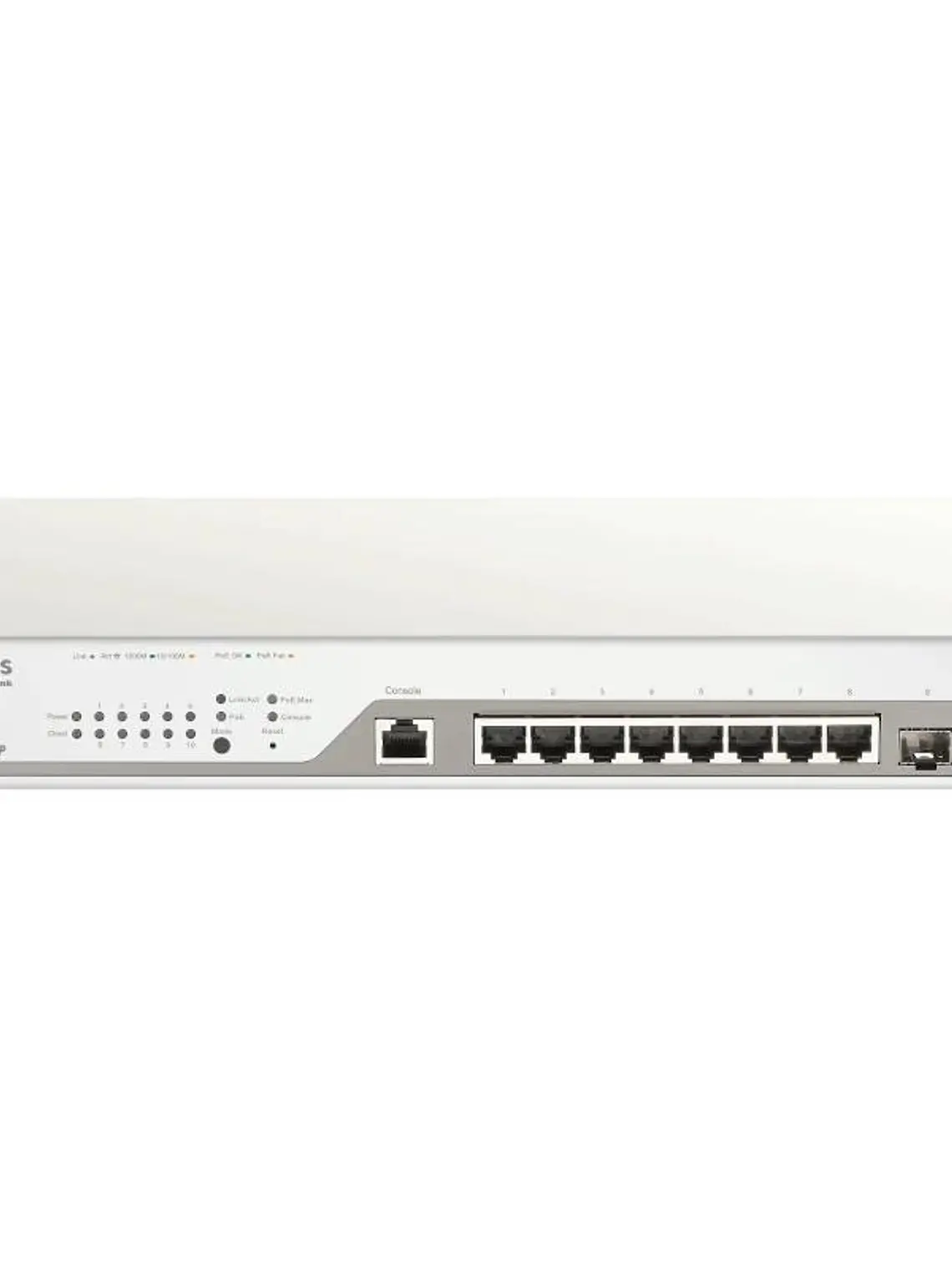 D-Link DBS-2000-10MP/E 10xGb PoE+ Switch 2xSFP 1Y 1