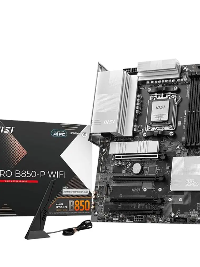 MSI Placa Base PRO B850-P WIFI DDR5 ATX AM5 4