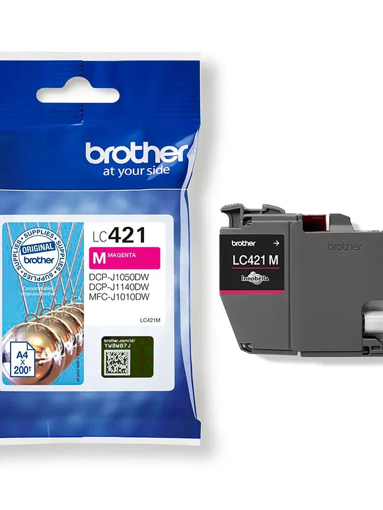 Brother Cartucho LC421M Magenta 2