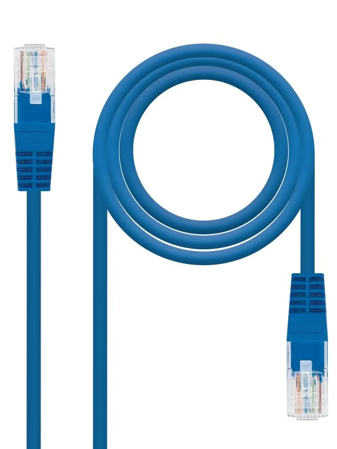 Nanocable Latiguillo Cat.6 UTP 25cm Azul 1
