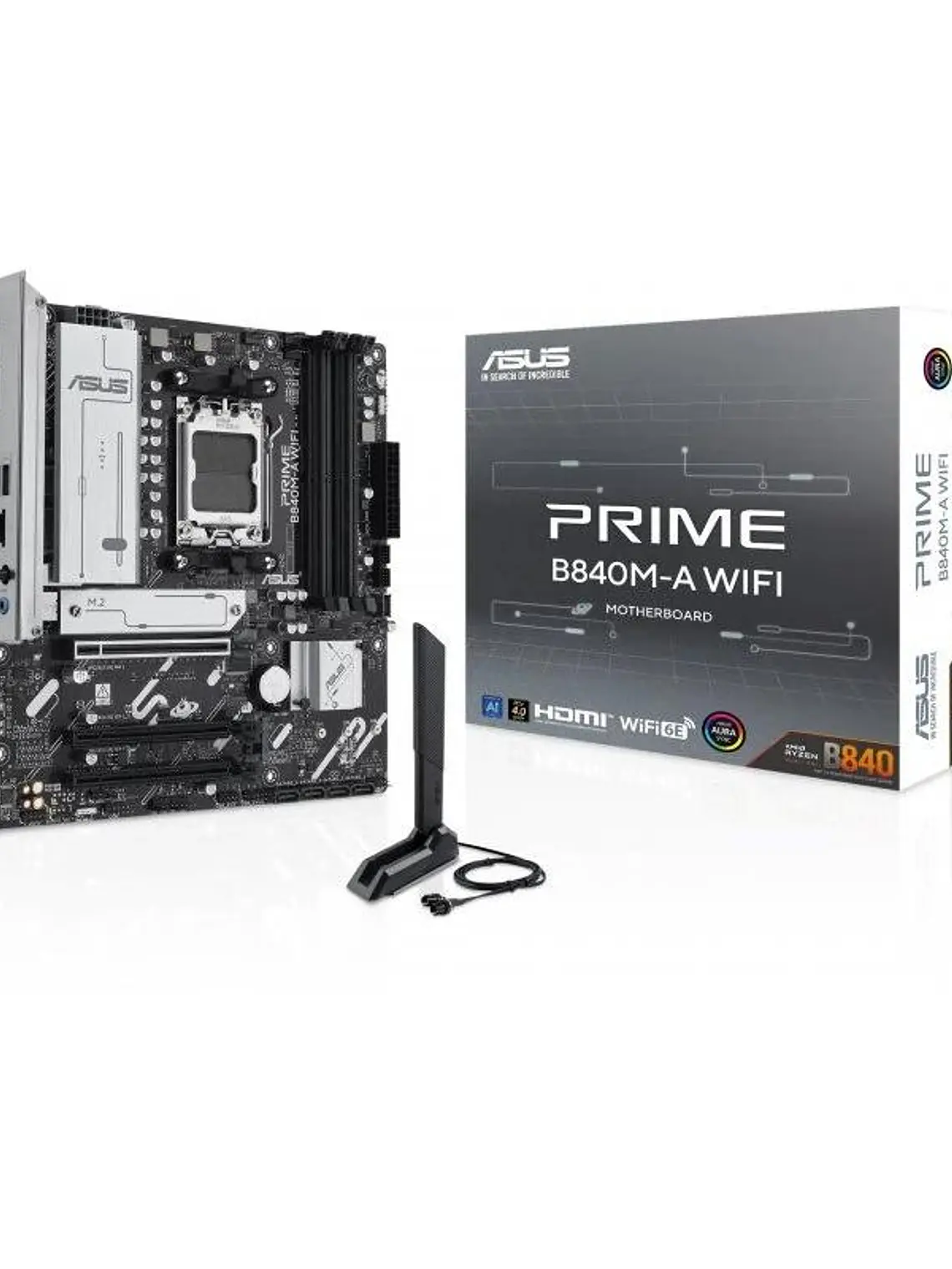 ASUS PLACA BASE PRIME B840M-A WIFI mATX AM5 2