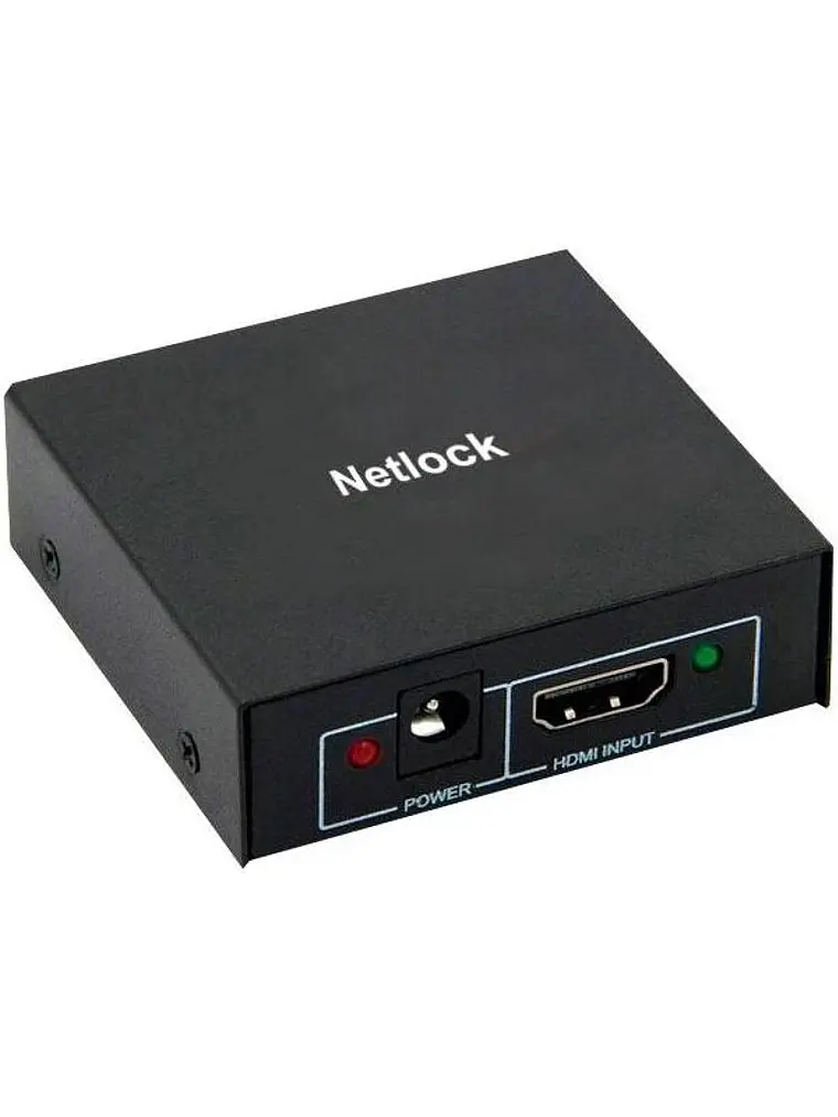 Netlock Splitter HDMI 4K/30Hz de 2 puertos mini 2