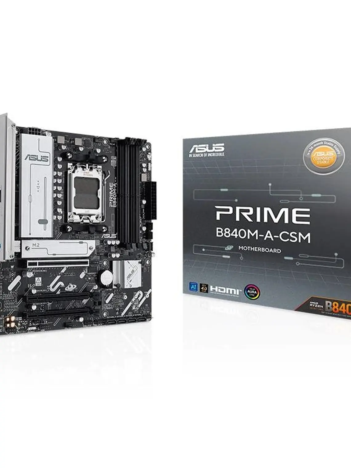 ASUS PLACA BASE PRIME B840M-A-CSM mATX AM5 1
