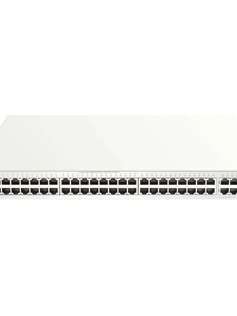 D-Link DBS-2000-52MP/E 52xGb PoE+ Switch 4xC 370W 1