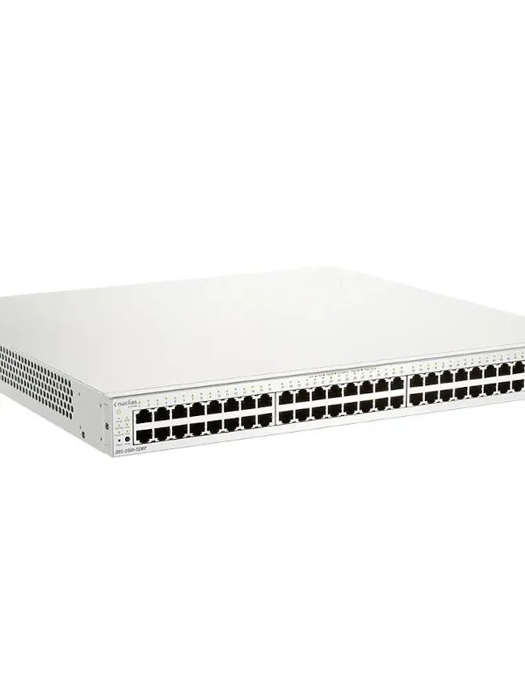 D-Link DBS-2000-52MP/E 52xGb PoE+ Switch 4xC 370W 2
