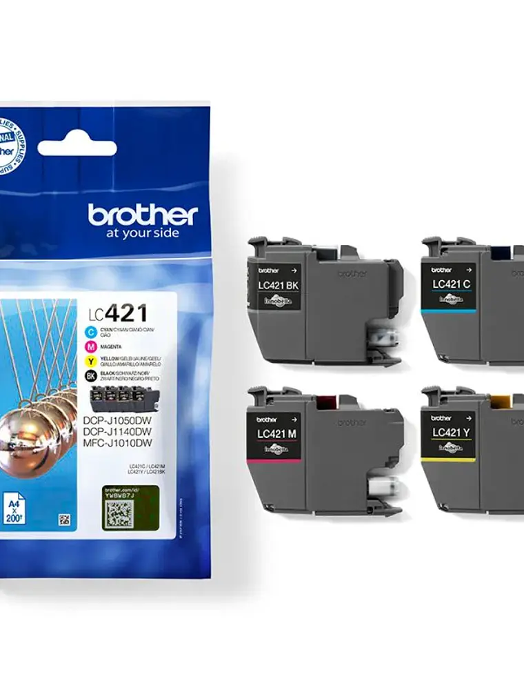 Brother Cartucho Multipack LC421VAL 2