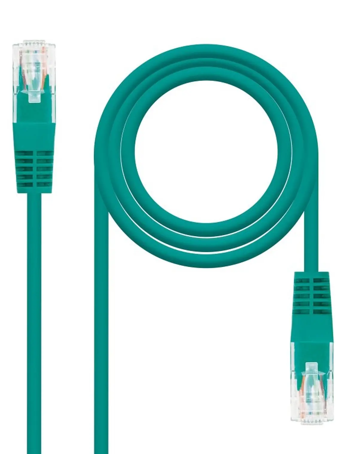 Nanocable Latiguillo Cat.6 UTP 25cm Verde 1