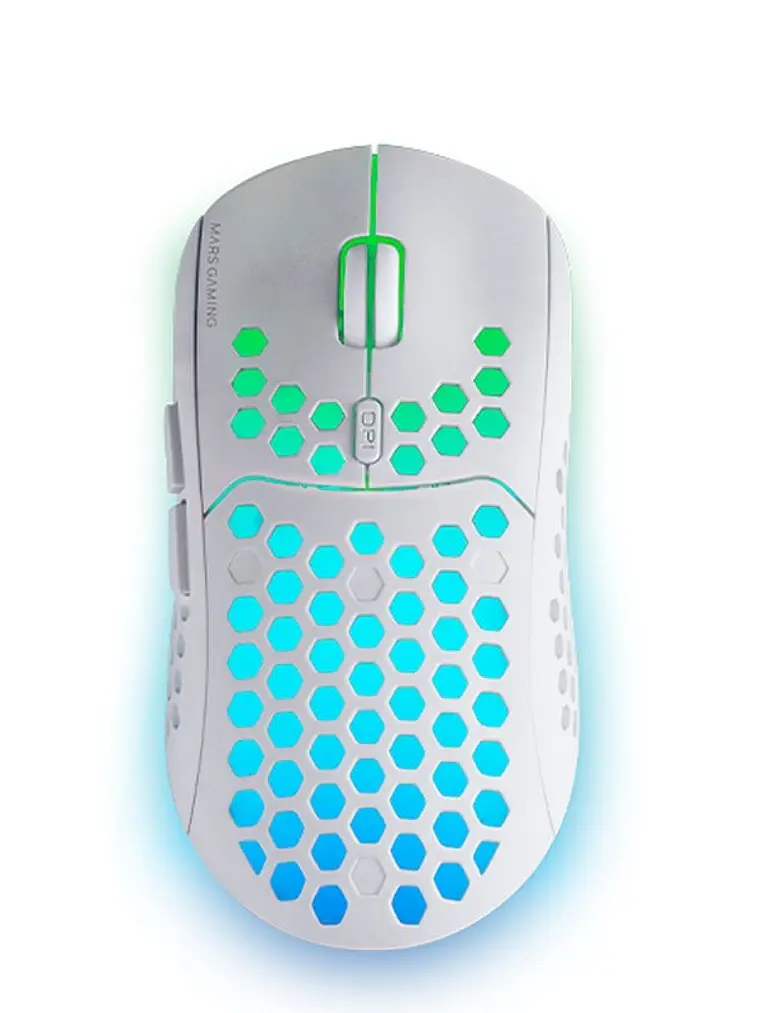 MARS GAMING Raton Inalámbrico MMW3  79G  White 1