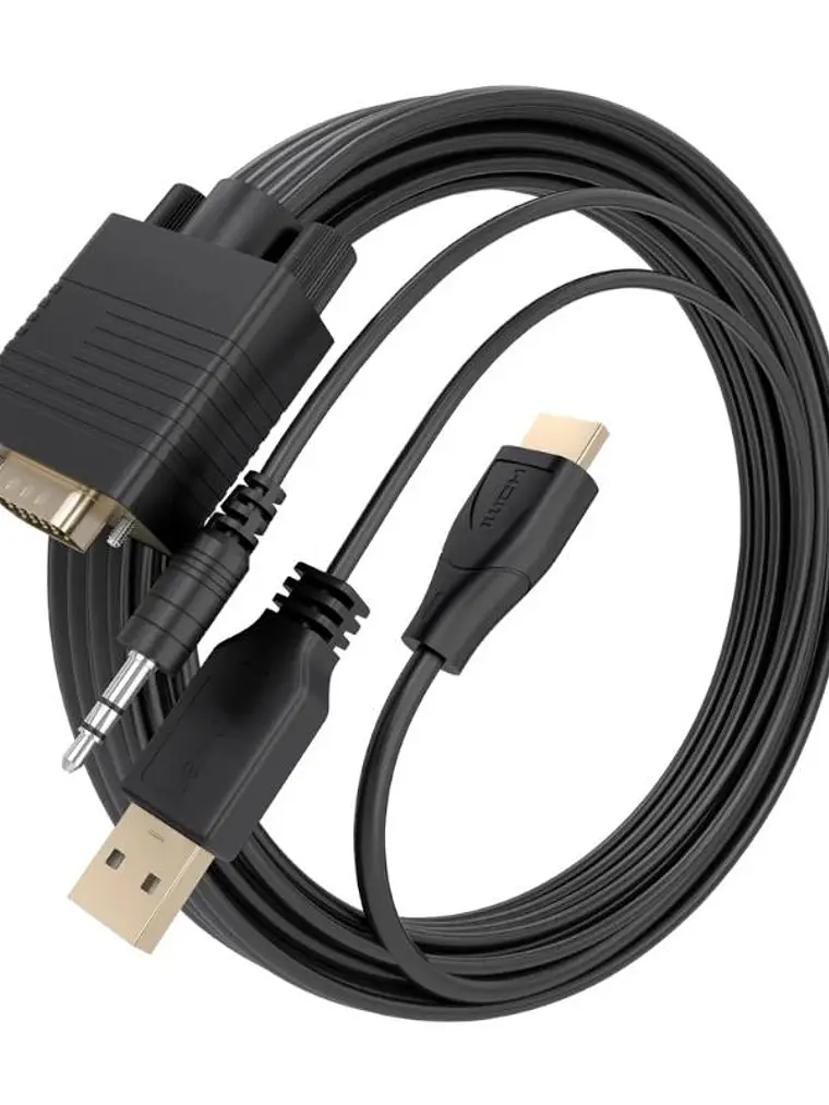 Aisens Cable Conversor HDMI a SVGA y Audio 1.5m 2